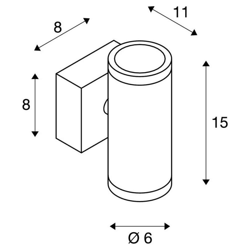 Настенный светильник SLV 233312