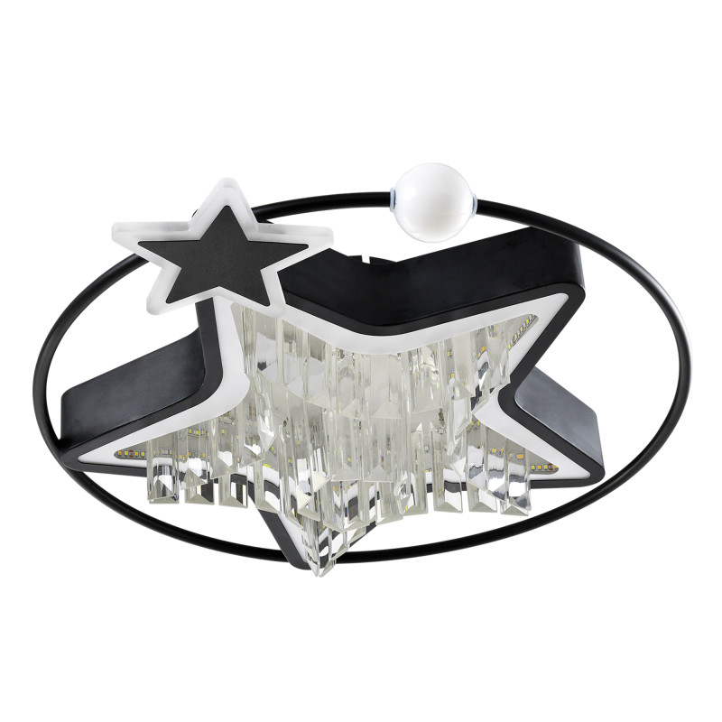 Накладной светильник LED4U L8025-450 BK