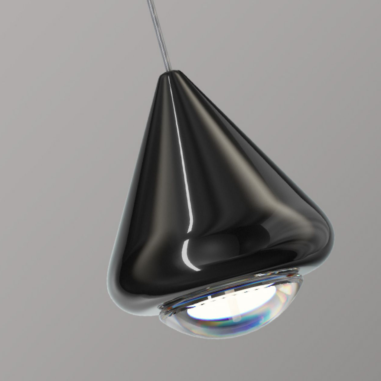 Подвесной светильник DARIUS Pearl Black by ImperiumLoft