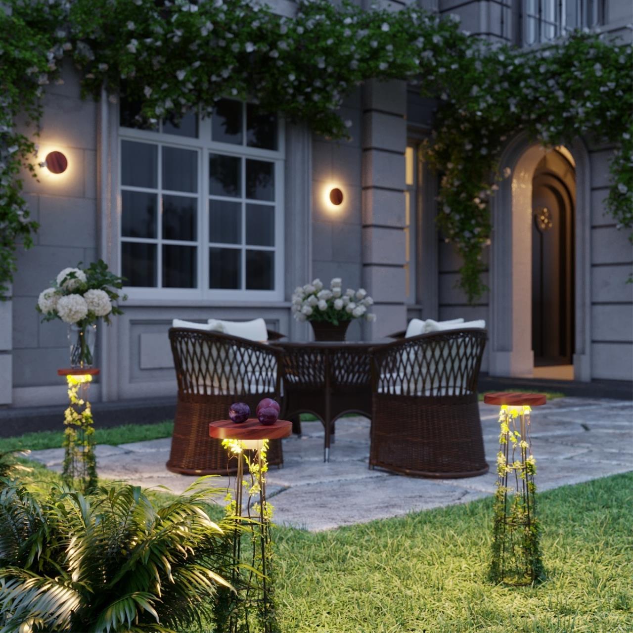 Ландшафтный грунтовый светильник Odeon Light 7108/15GL