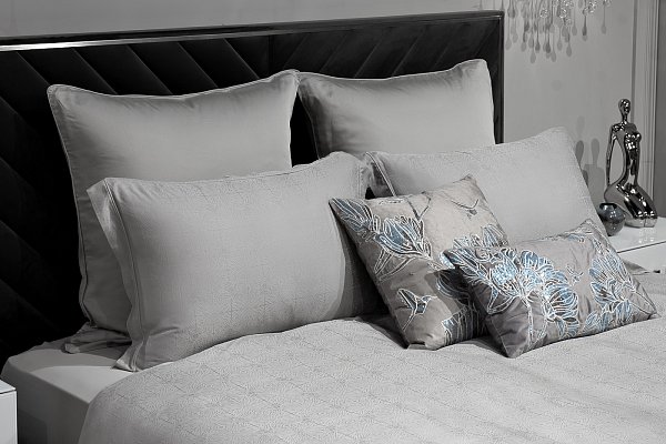 Простыня бамбук на резинке оливковая Garda Decor 180JOD-18024