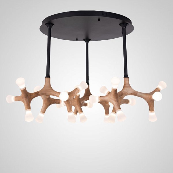 Потолочная люстра SANTANA CH D110 Light brown by ImperiumLoft