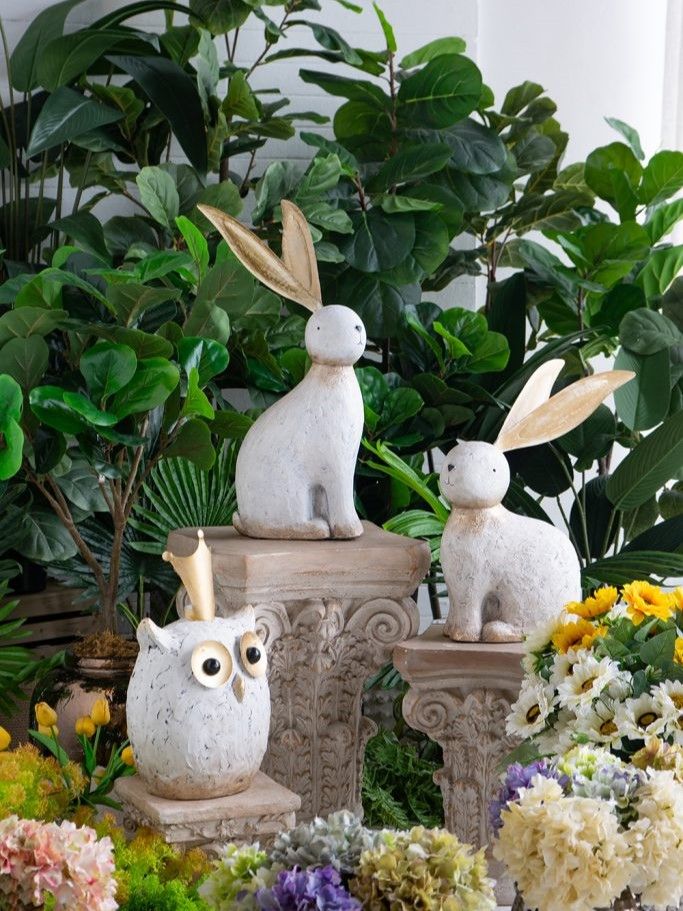 Декор напольный Зайчик Glasar B5521