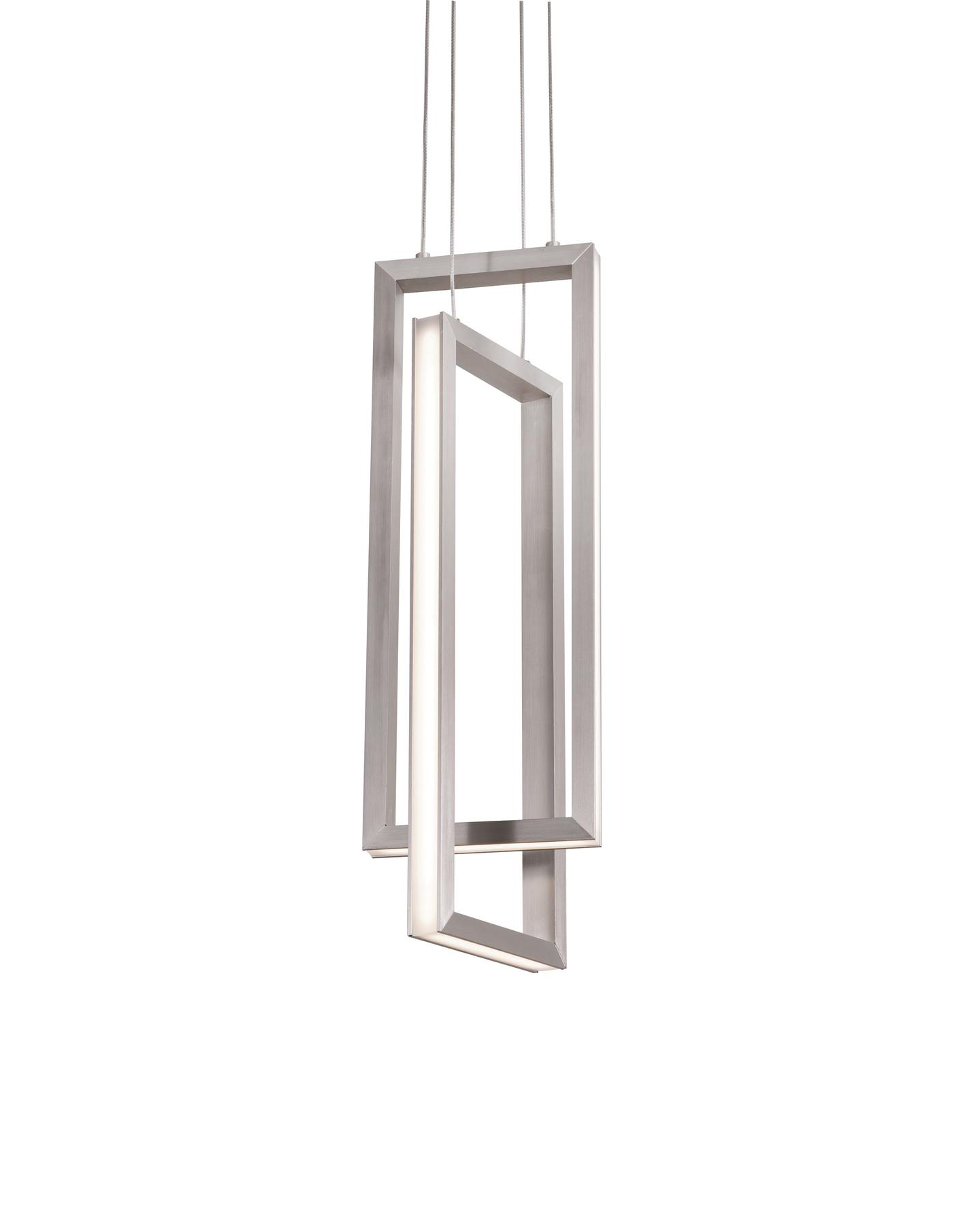 Серебряный светодиодный подвес Ульрих Louvre Home LHLPN090723XNP