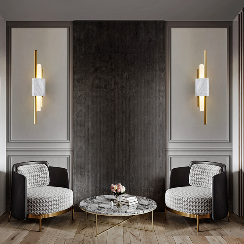 Настенный светильник CHORD H65 White by ImperiumLoft