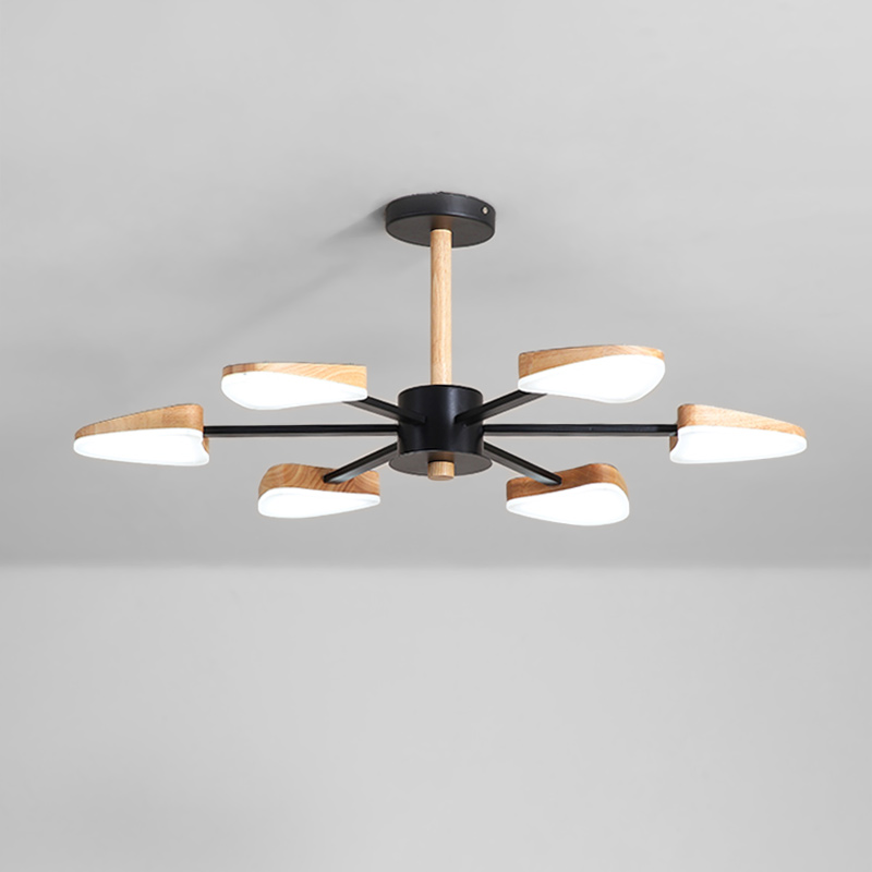 Подвесная люстра SVEGGEN 6 Черный by ImperiumLoft