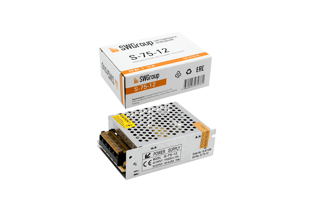 Блок питания SWG S-75-12