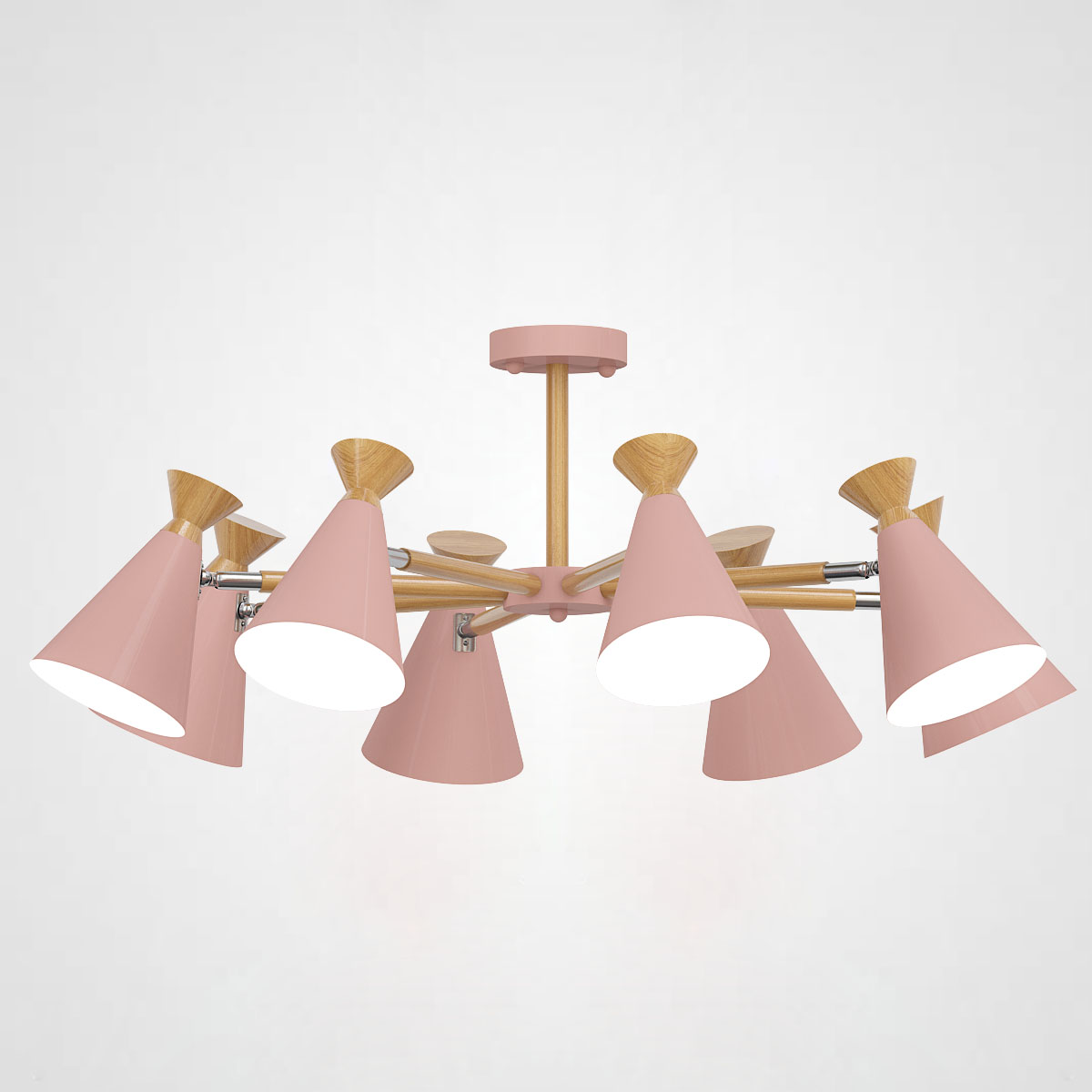 Люстра на штанге OLA D90,5 Pink by ImperiumLoft