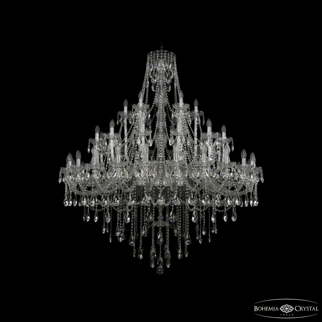 Люстра хрустальная 1415/24+12+6/530 Ni