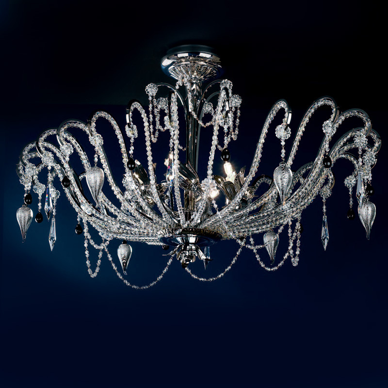 Потолочный светильник Renzo Del Ventisette PL 14179/6 CRO OVALE