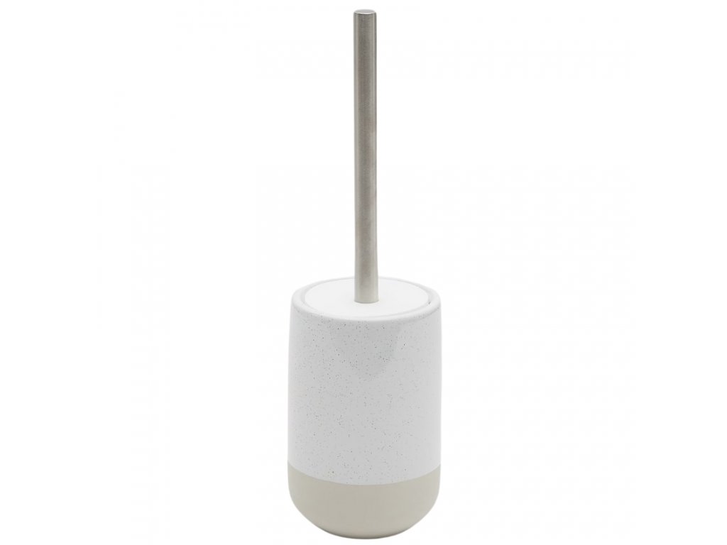 Щетка для унитаза Selis из керамики бежевого и белого цвета La Forma (ex Julia Grup)