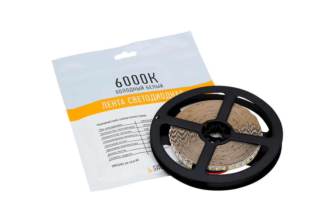Лента светодиодная SWG SWG2P160-24-14.4-W