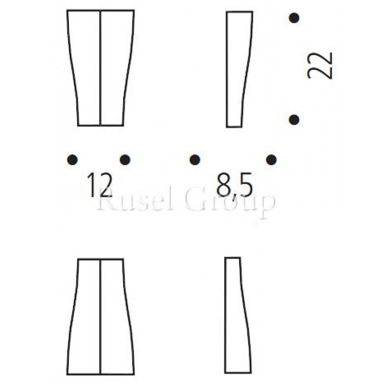 Настенный светильник de MAJO BELL A0