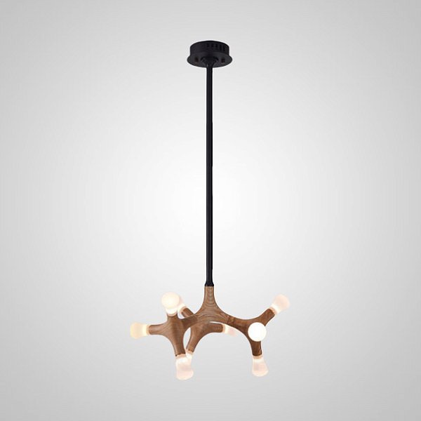Потолочный светильник SANTANA L9 Light brown by ImperiumLoft