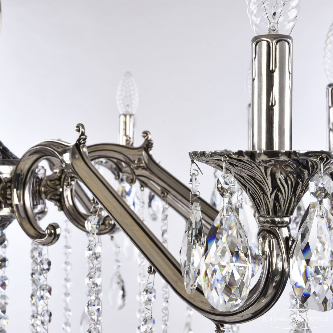 Люстра бронзовая с хрусталём 72402/10/300 B NB FL3M