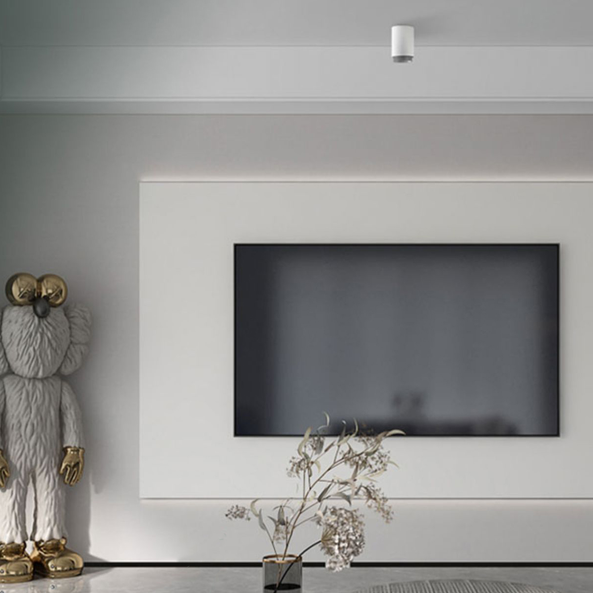 Точечный светильник RESTON White Yellow 3000К by ImperiumLoft