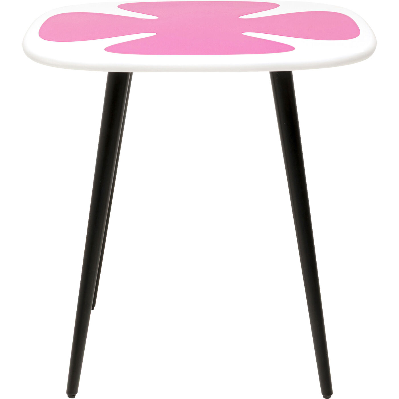 Стол приставной KARE x Karim Rashid Petal Pink 60x60cm KARE 70846