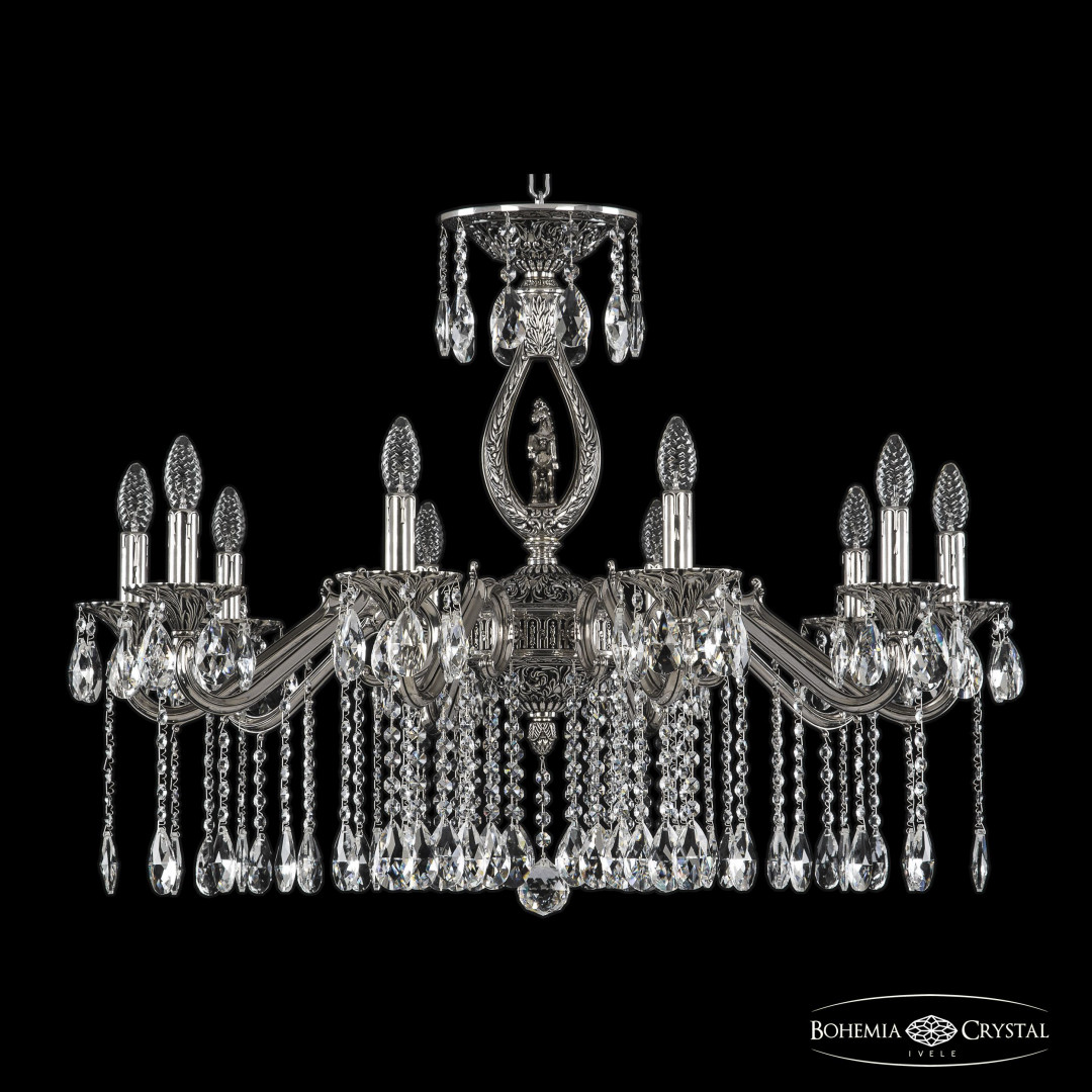 Люстра бронзовая с хрусталём 72402/10/300 A NB FH1M