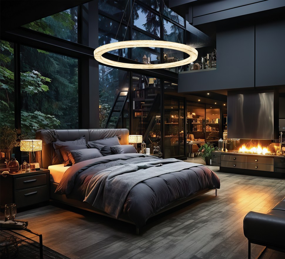 Люстра подвесная Fluorite FL1030-8P