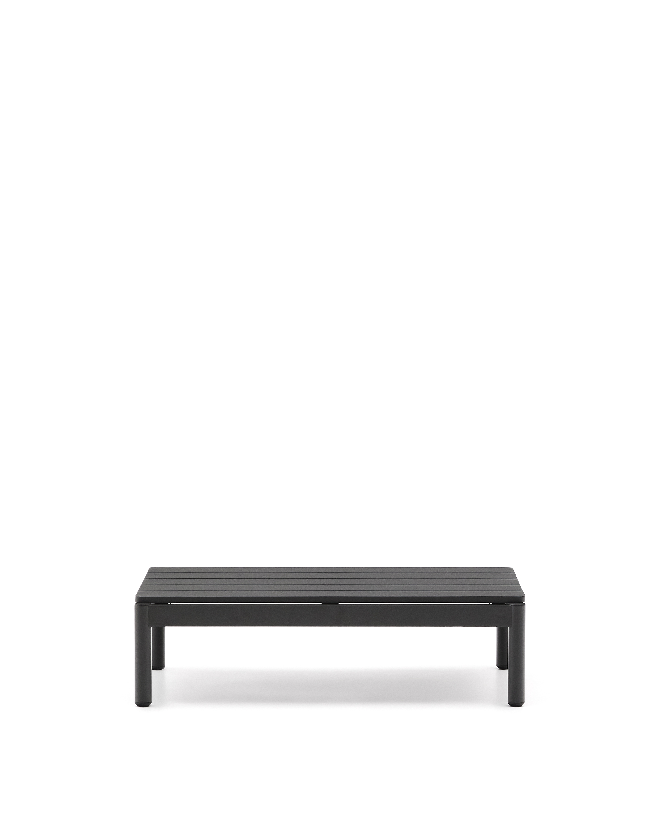 Журнальный столик Sorells из серого алюминия 57 x 91 см La Forma (ex Julia Grup)