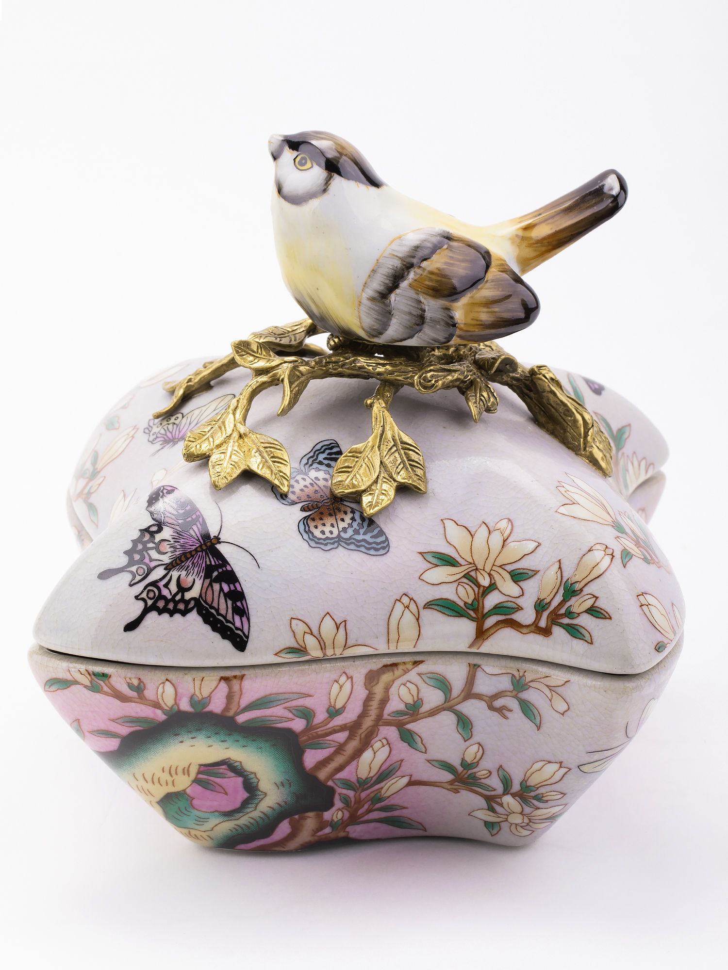 Шкатулка с птичкой Glasar 31G2594/B1321EHCS/HP1535
