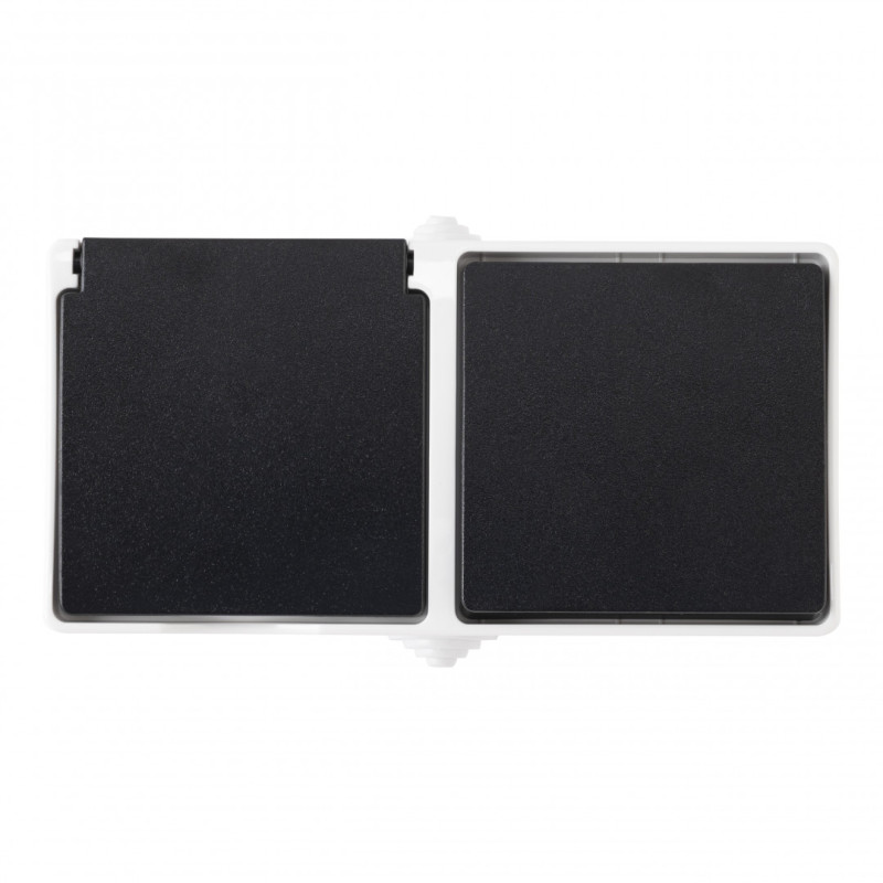 Розетка Arte Milano 309.52-1.grey