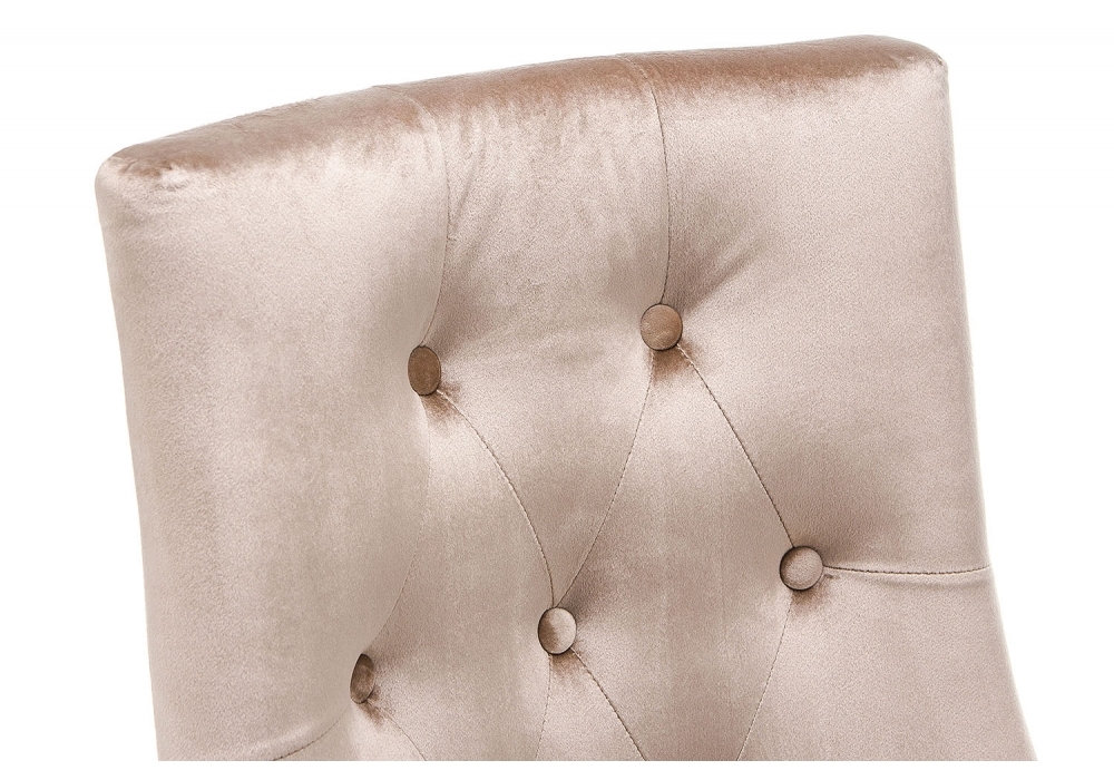 Стул деревянный Woodville Elegance dark walnut / fabric beige 11138