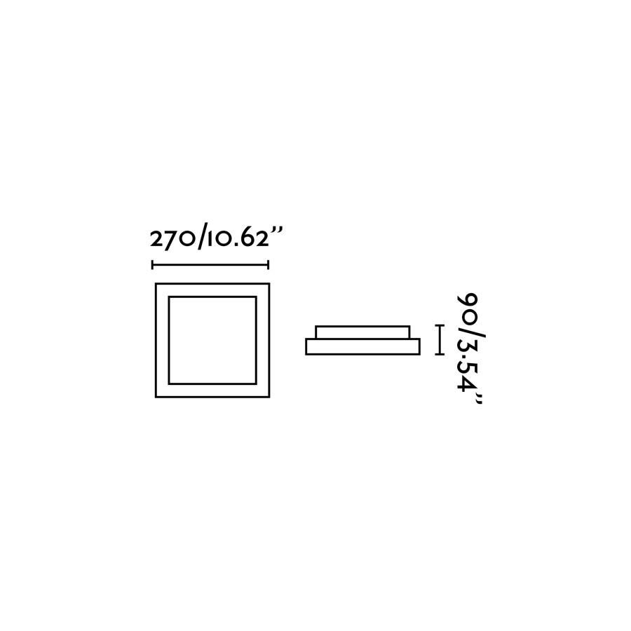 Потолочный светильник Tola-1 серый Faro