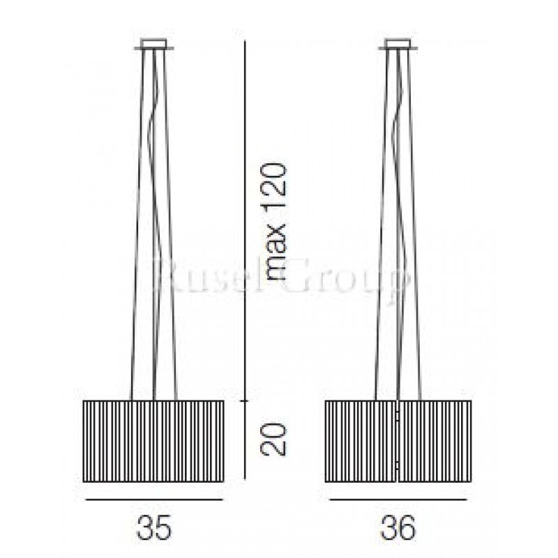 Подвесной светильник Vistosi CHIMERA_09 SP P