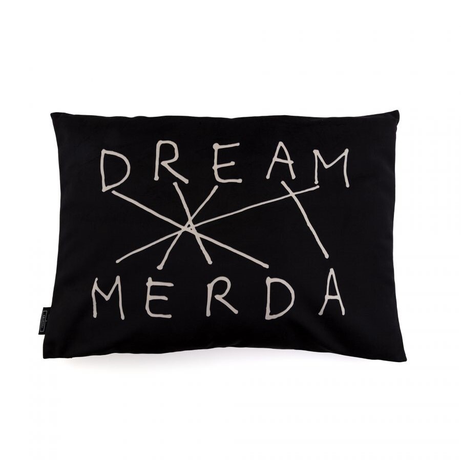 Подушка Seletti Dream-Merda Black 02442
