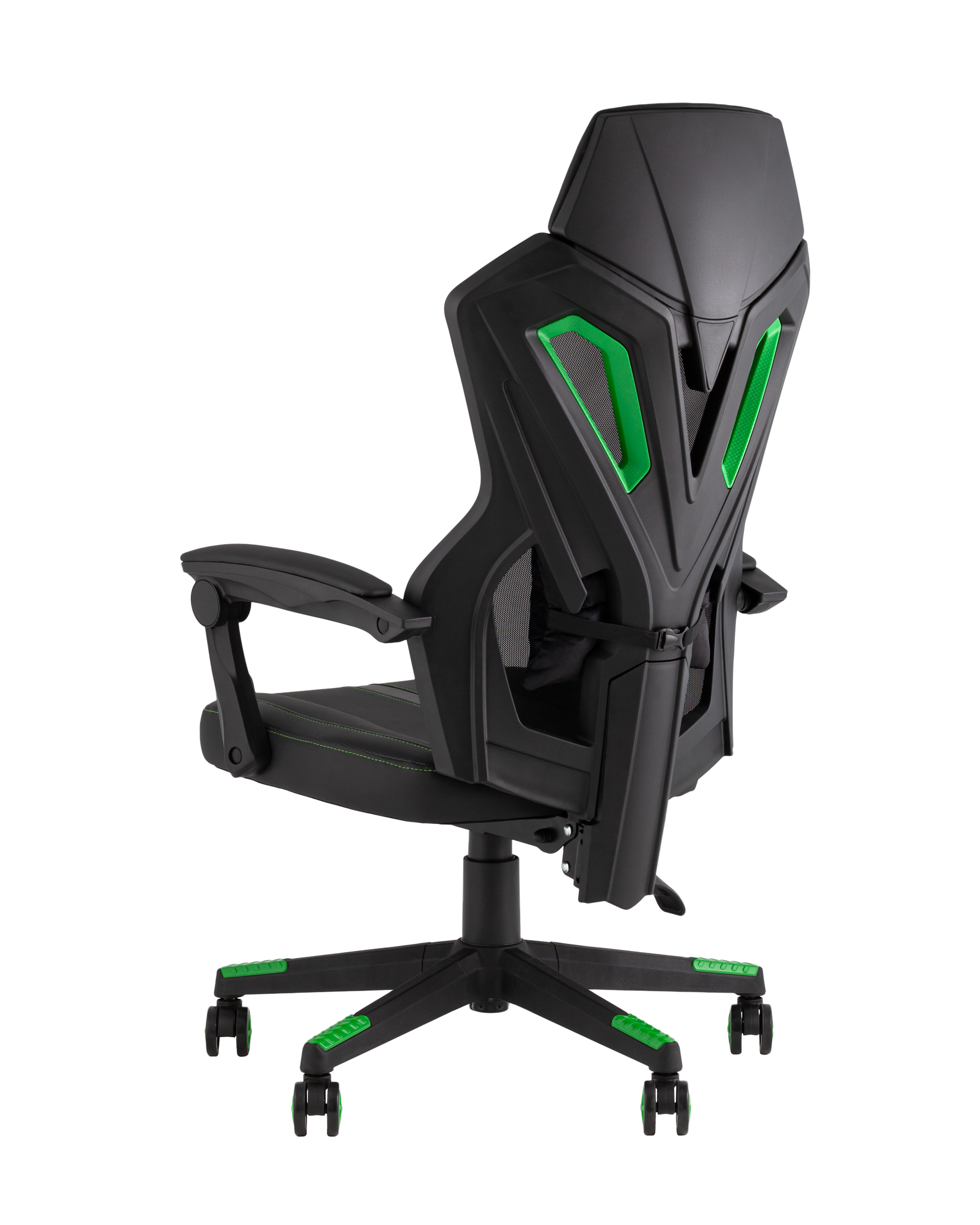 Кресло спортивное TopChairs Айронхайд зеленый Stool Group