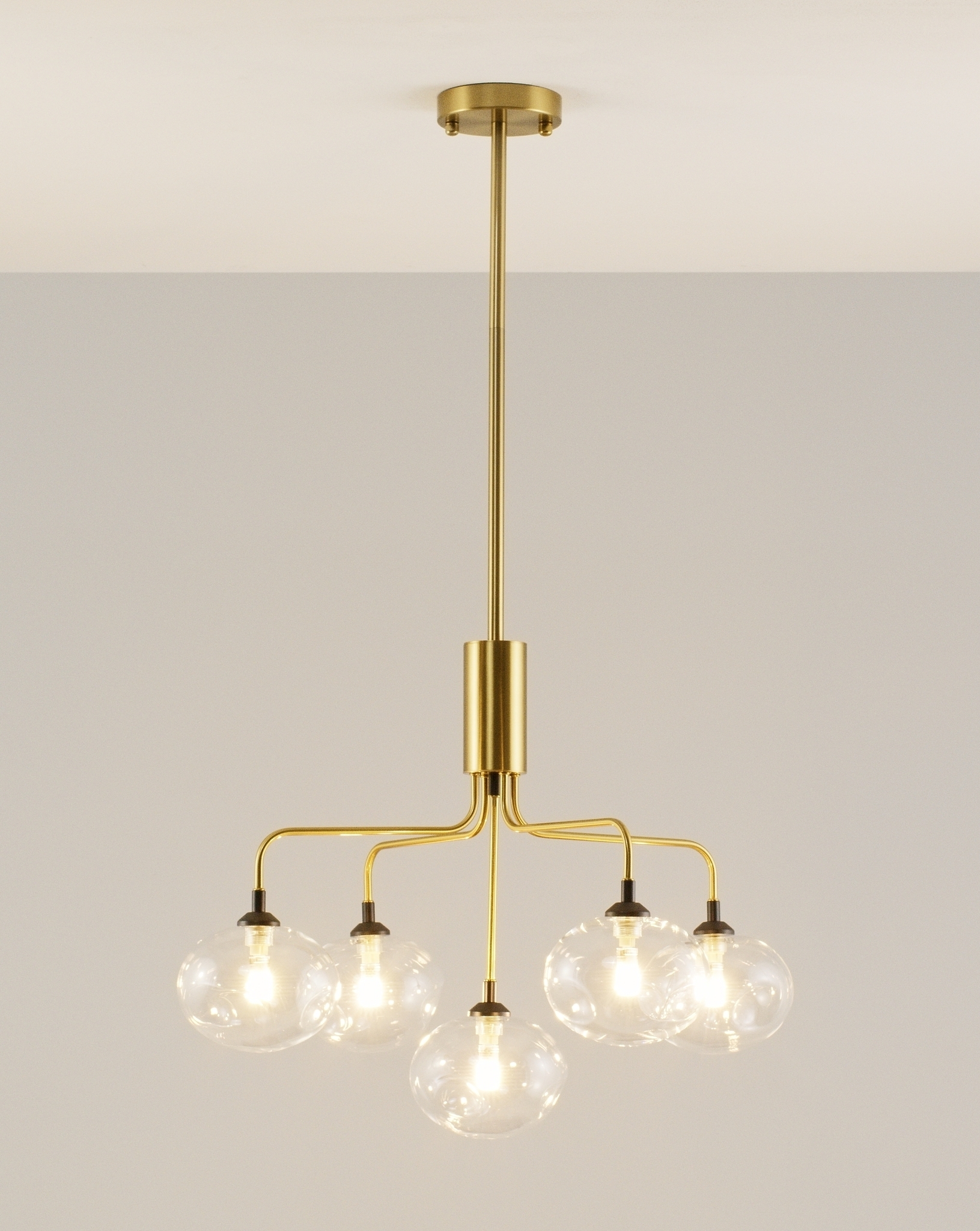 Подвесная люстра Moderli V2191-P Santa 5*G9*5W