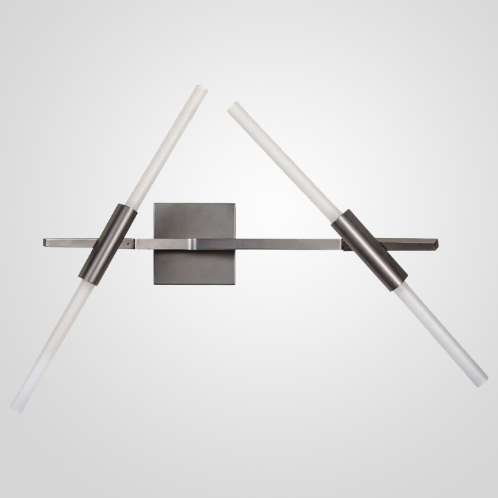 Настенный светильник Агнес Sconce 4 Графит by ImperiumLoft