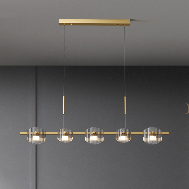 Подвесной светильник NICOLETTA D LONG L100 Brass by ImperiumLoft