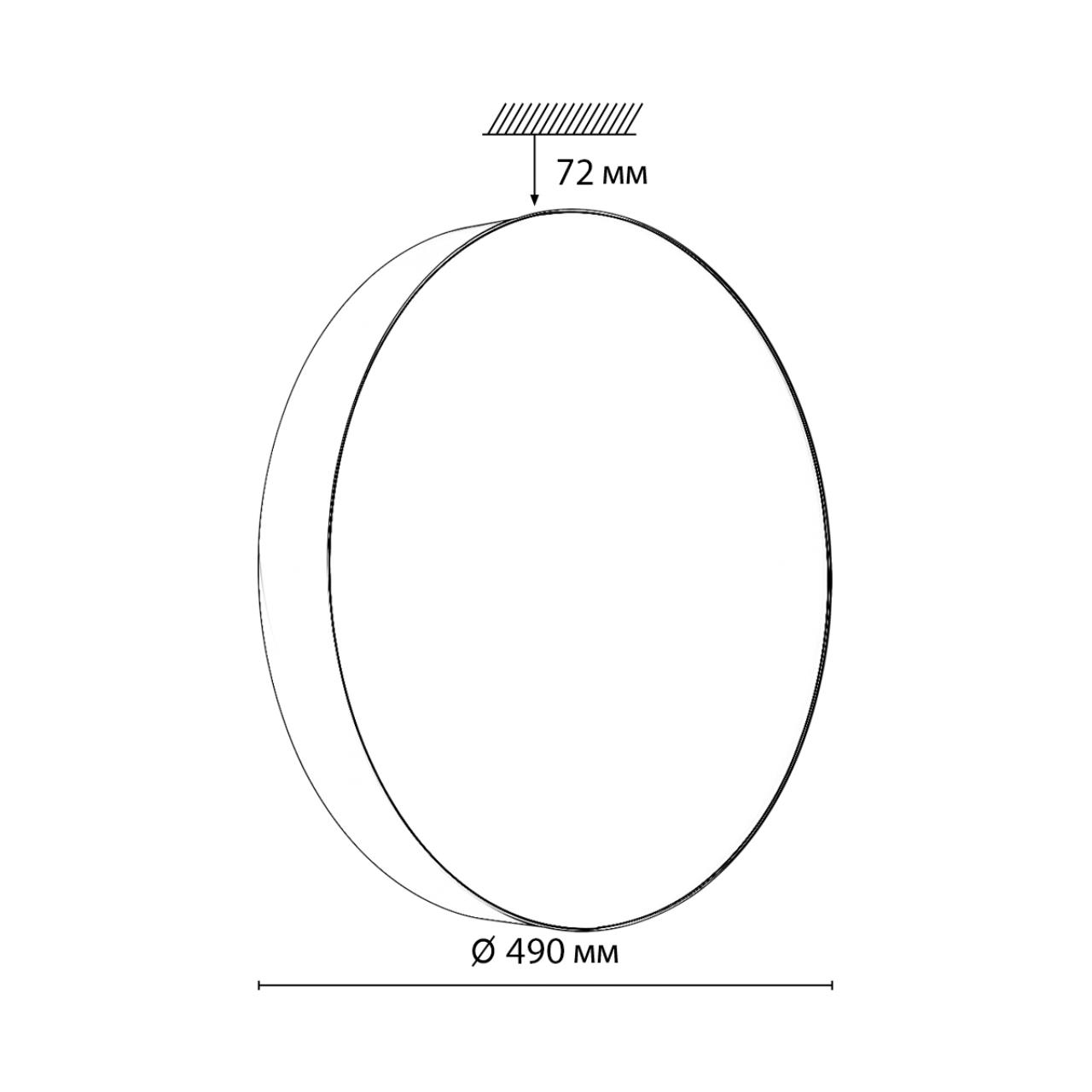 Настенно-потолочный светильник Sonex 7780/EL