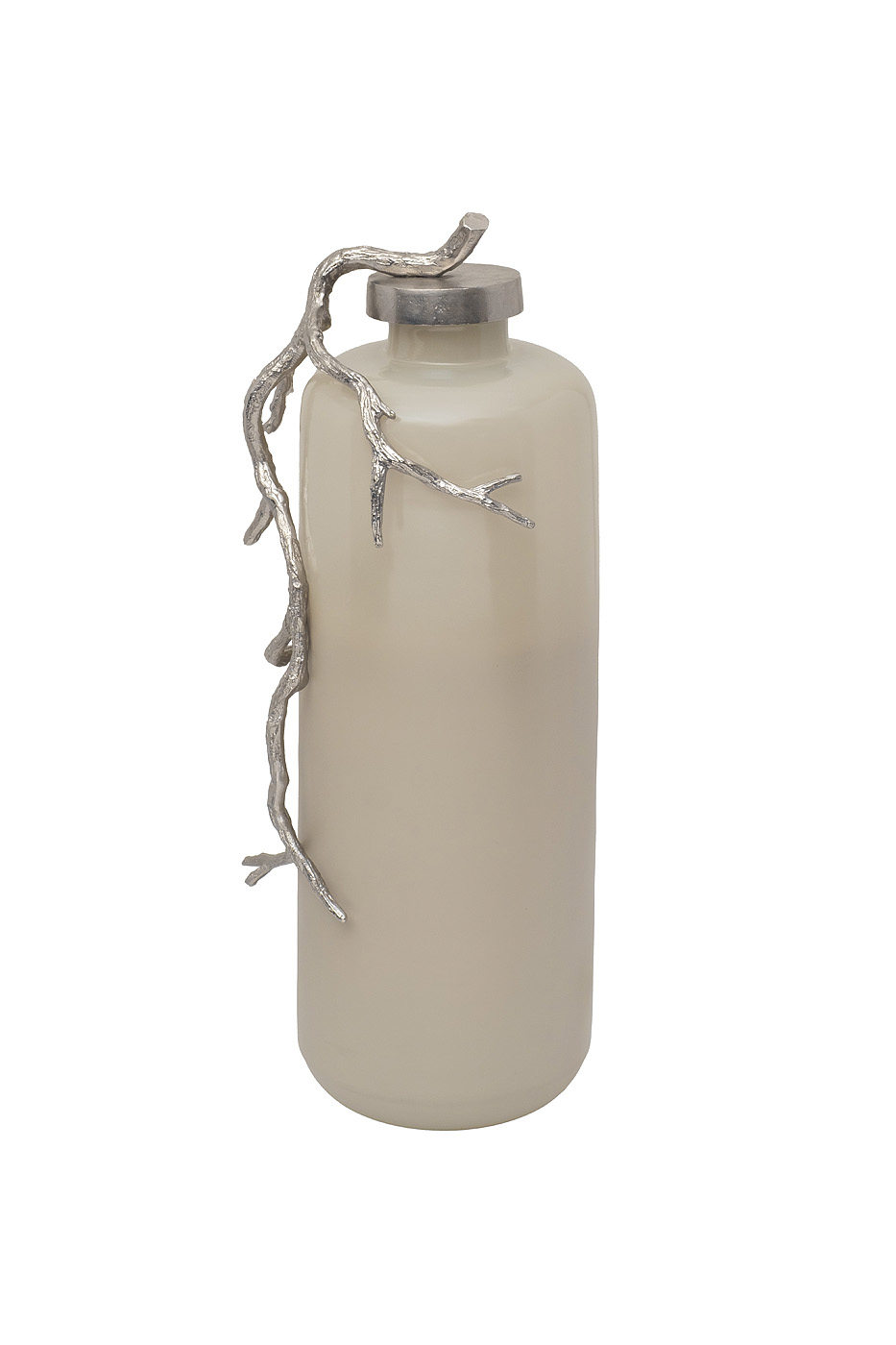 Ваза стеклянная с металлическим декором Garda Decor 71PN-52156 Ваза стеклянная с металлическим декором Garda Decor 71PN-52156