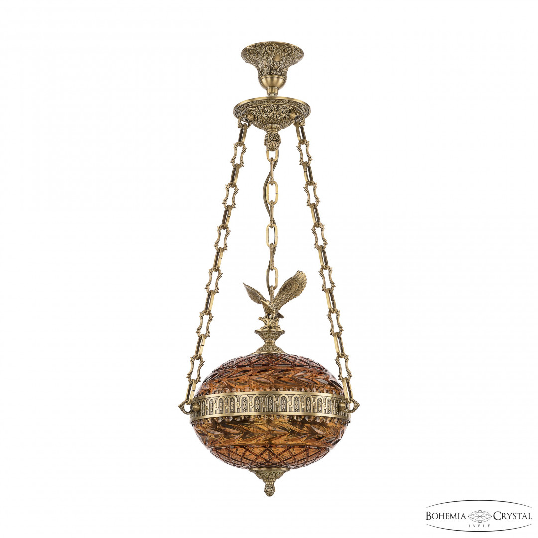 Подвесной светильник бронзовый 71000P/30 FP Amber/M-1F FE1M