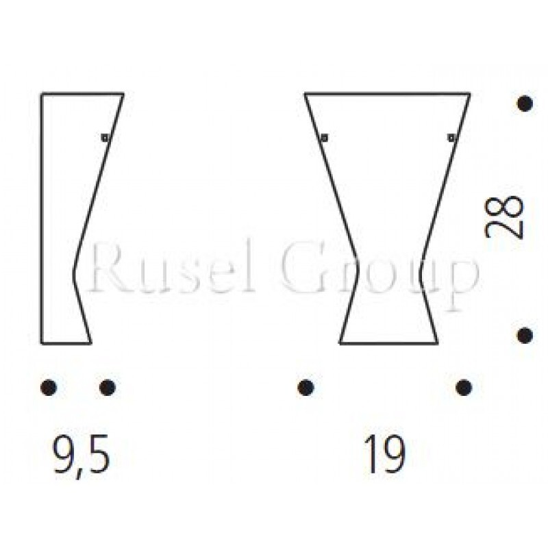 Настенный светильник de MAJO MEMORY A1