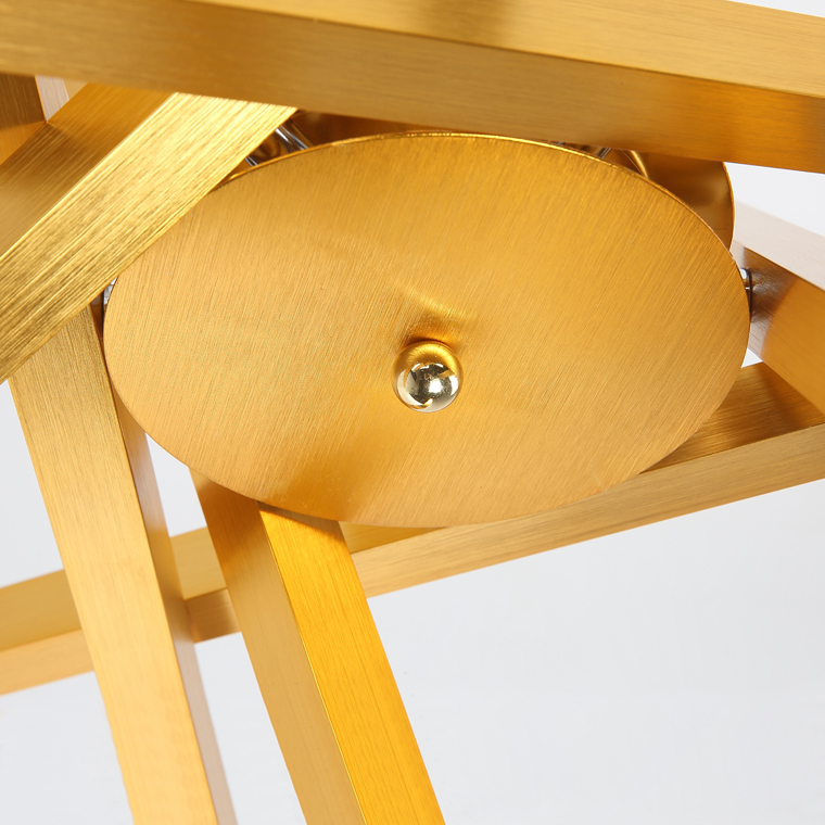 Люстра на штанге SNAP D62 Gold by ImperiumLoft