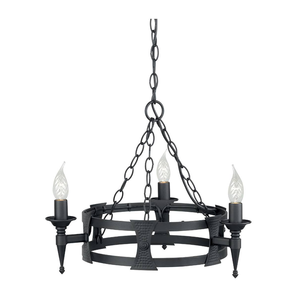 Люстра Elstead SAX3 BLK