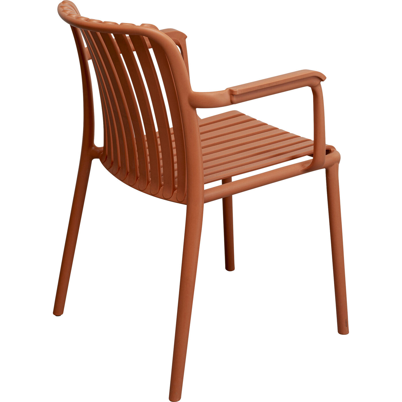 Стул с подлокотниками Porto Santo Terracotta KARE 75794