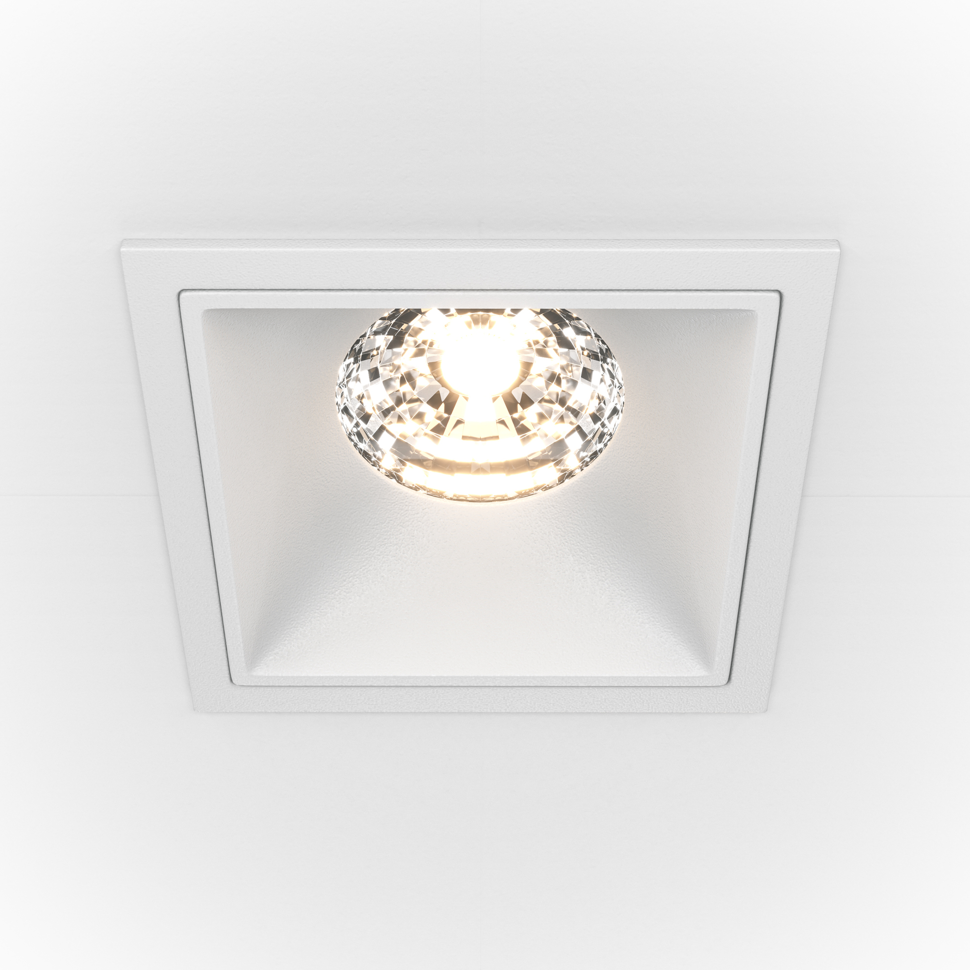 Встраиваемый светильник Maytoni DL043-01-15W3K-D-SQ-W