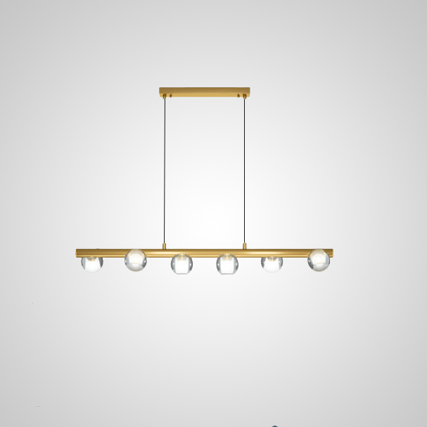 Подвесной светильник ILIANA LONG L102 Brass by ImperiumLoft