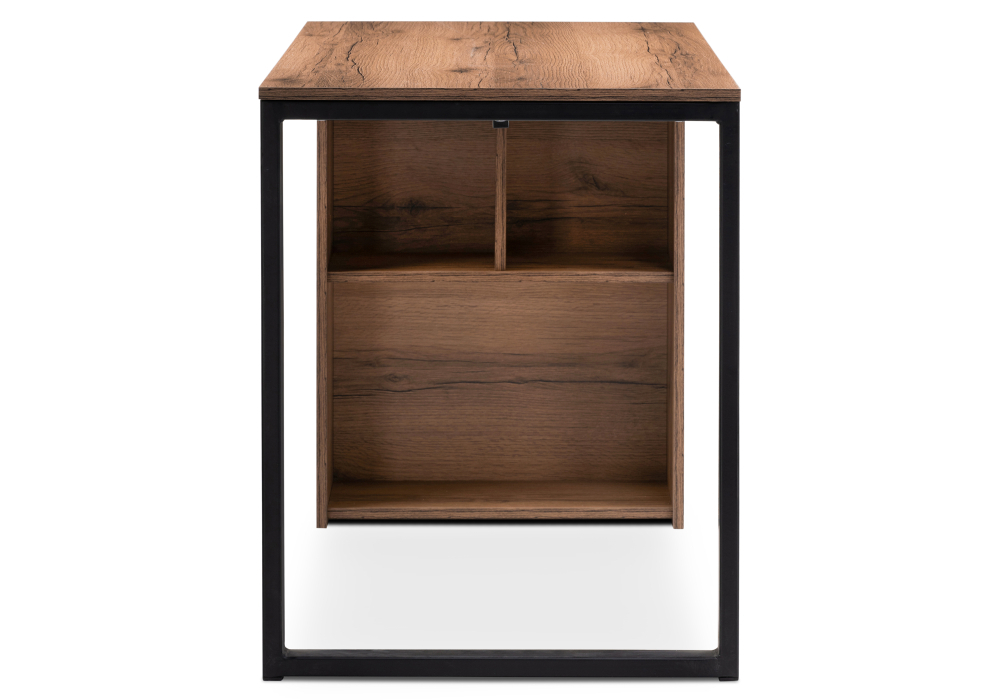 Офисная мебель Woodville Битти Лофт дуб делано темный / черный матовый 489671