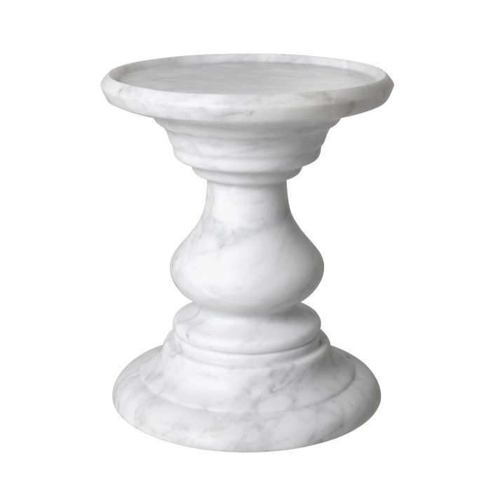 Приставной столик Eichholtz Melody marble white 114293