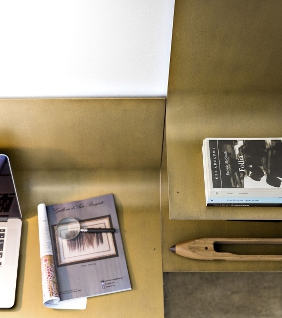 Полка MOGG Sfoglia patinated bronze MSF19BP