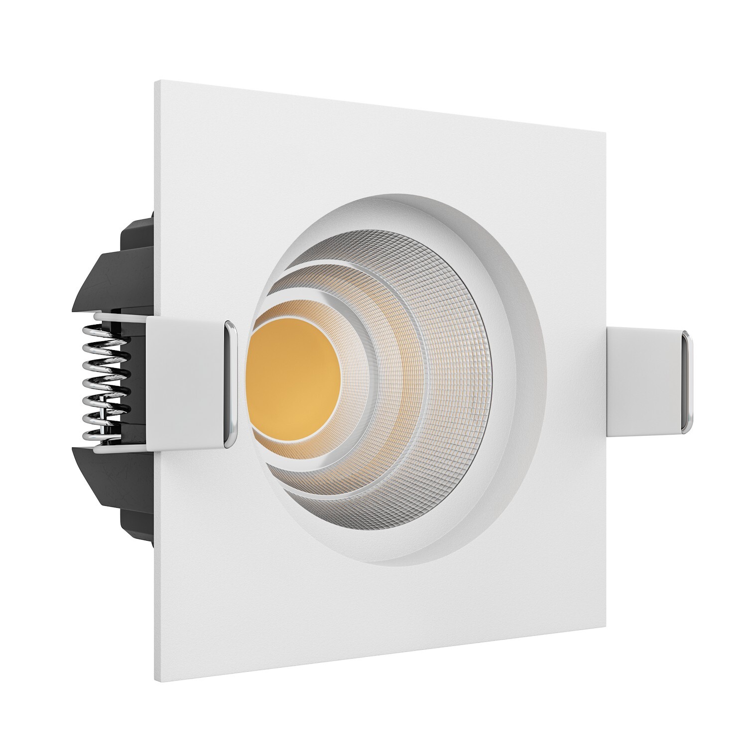 Встраиваемый светодиодный светильник Ledron BRUTAL SQ White