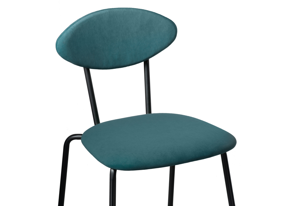 Стул Woodville Мареон катания ментол / черный матовый 510614