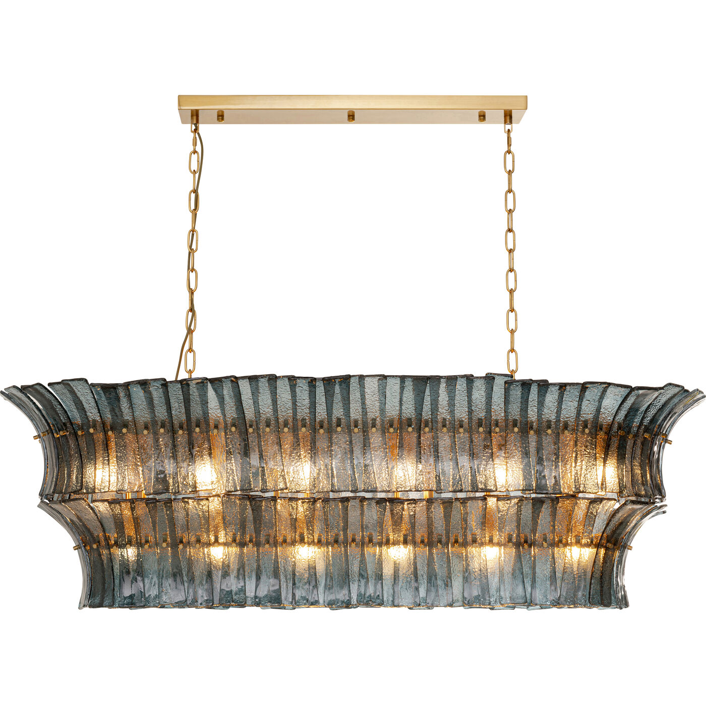 Светильник подвесной Venezia Blue 130cm KARE 58056