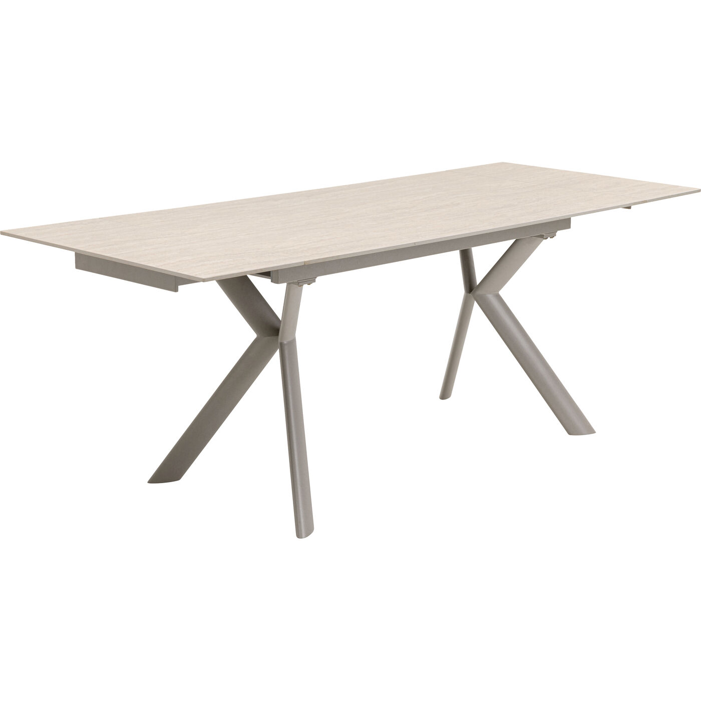 Стол раздвижной Xenia Travertin 140(+30+30)x80cm KARE 71139
